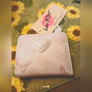 Betsey Johnson small Butterfly Wallet NWT